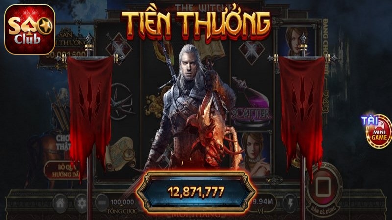 Nổ Hũ Saoclub - Sân Chơi Dành Cho Các Tín Đồ Đam Mê Quay Slot Nổ hũ The Witcher mang tới trải nghiệm siêu hấp dẫn